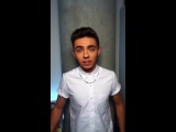 A quick word from this month's cover star we heart you Nathan from The Wanted